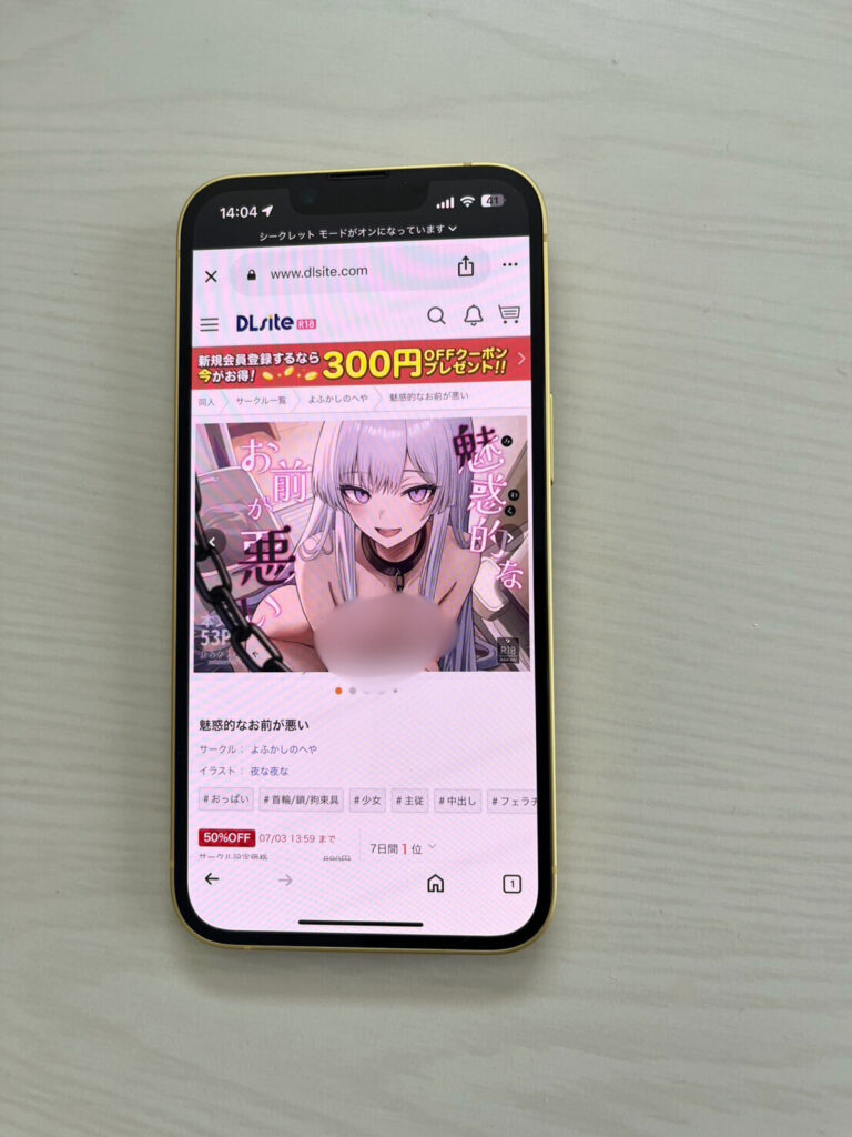 魅惑的なお前が悪い