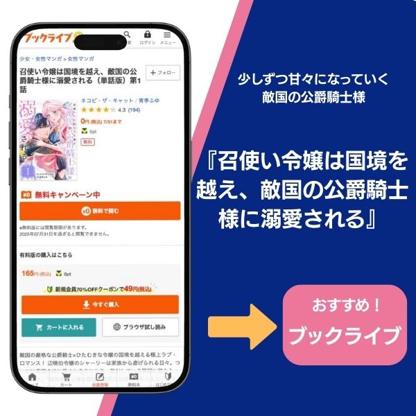『召使い令嬢は国境を超え、敵国の公爵騎士様に溺愛される』